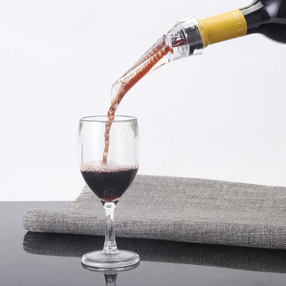 Aerating Decanter Cap Spout for Red Wine