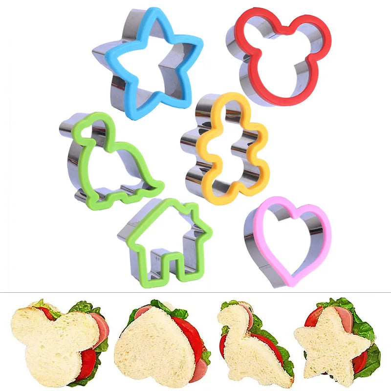 Metal Cookie Cutters Set for Kids