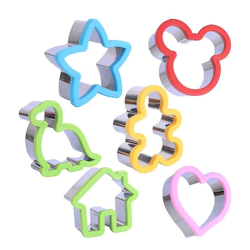 Metal Cookie Cutters Set for Kids