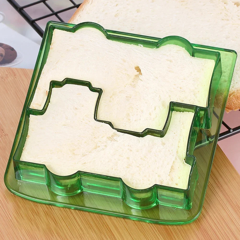 Kids Sandwich Cutter Bread Mold Set