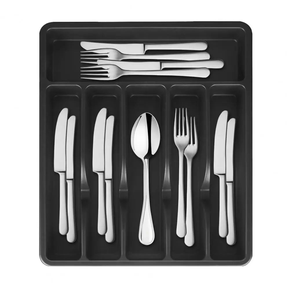 Cutlery Organizer Tray with 6 Compartments