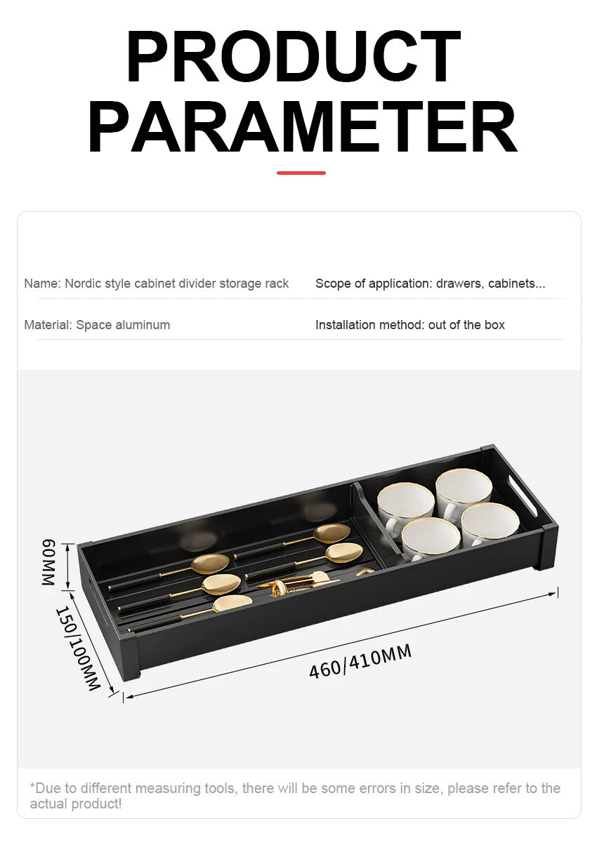 Expandable Utensil Drawer Organizer