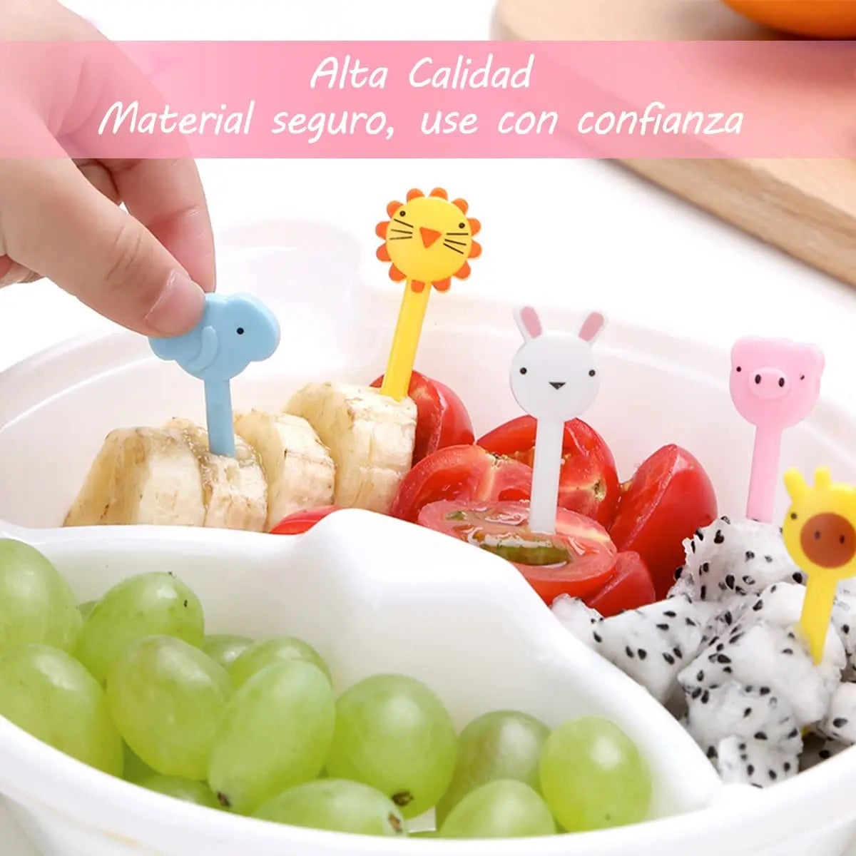 Cute Mini Animal Cartoon Food Picks