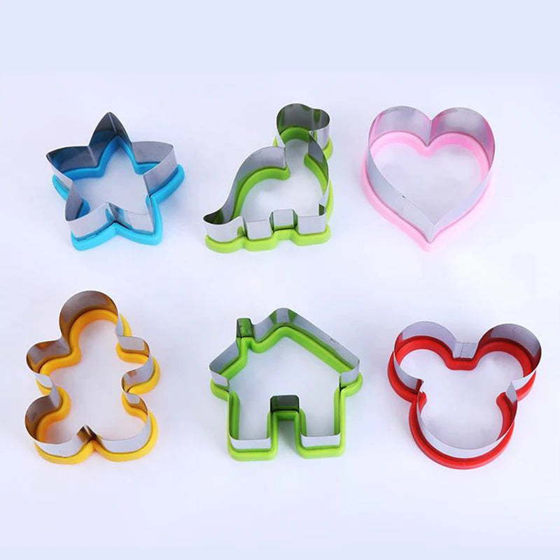 Metal Cookie Cutters Set for Kids