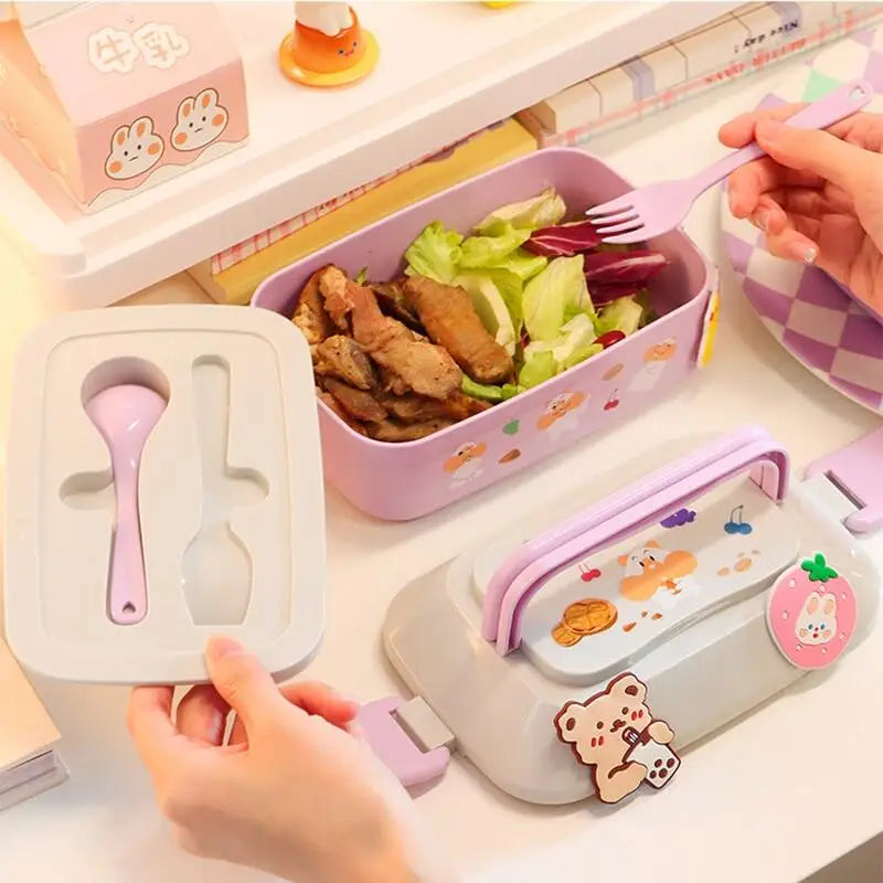 Kawaii Portable Lunch Box