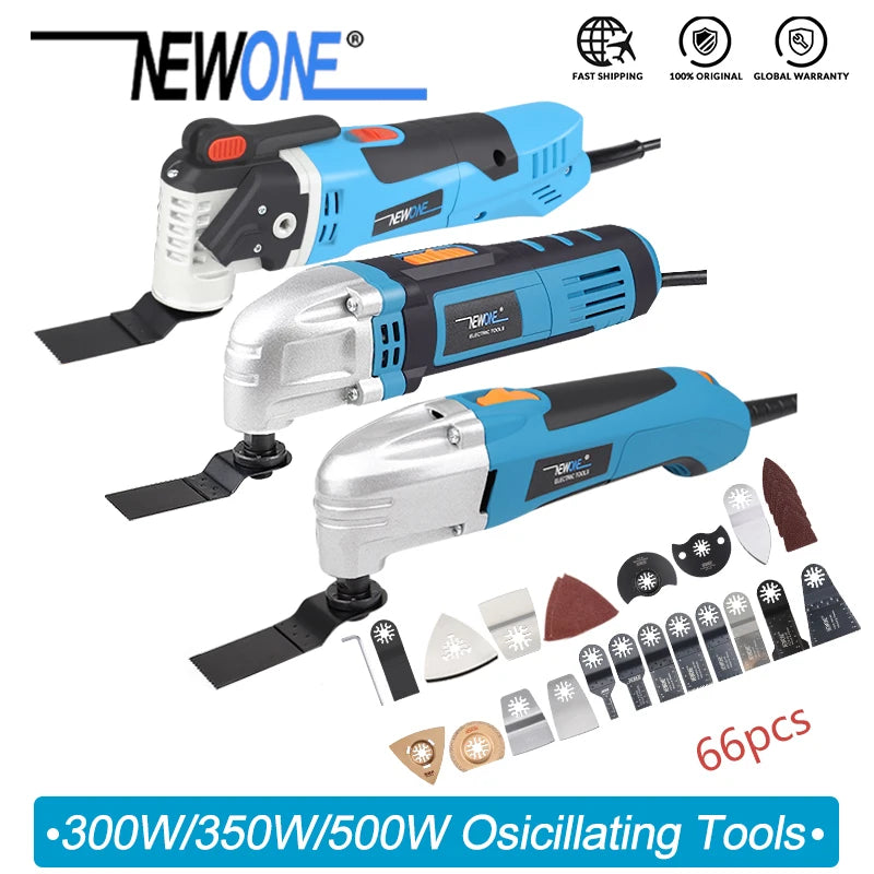 Multifunction Oscillating Power Tool 300W/350W/500W – DIY Electric Trimmer & Saw