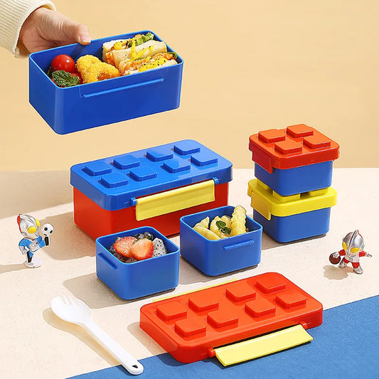 DIY Building Blocks Bento Box – Fun Lego-Inspired Lunch Box for Kids