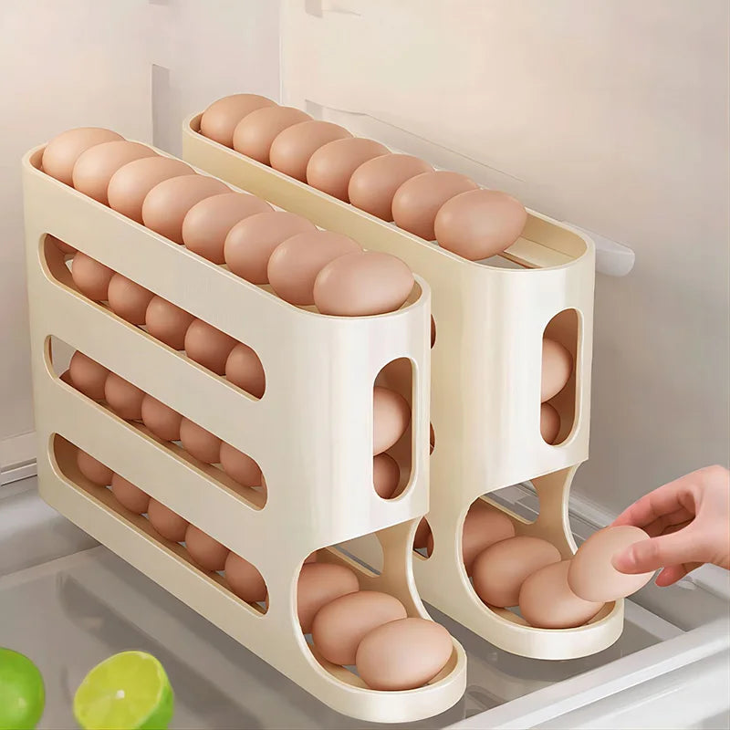 4-Layer Rolling Egg Holder