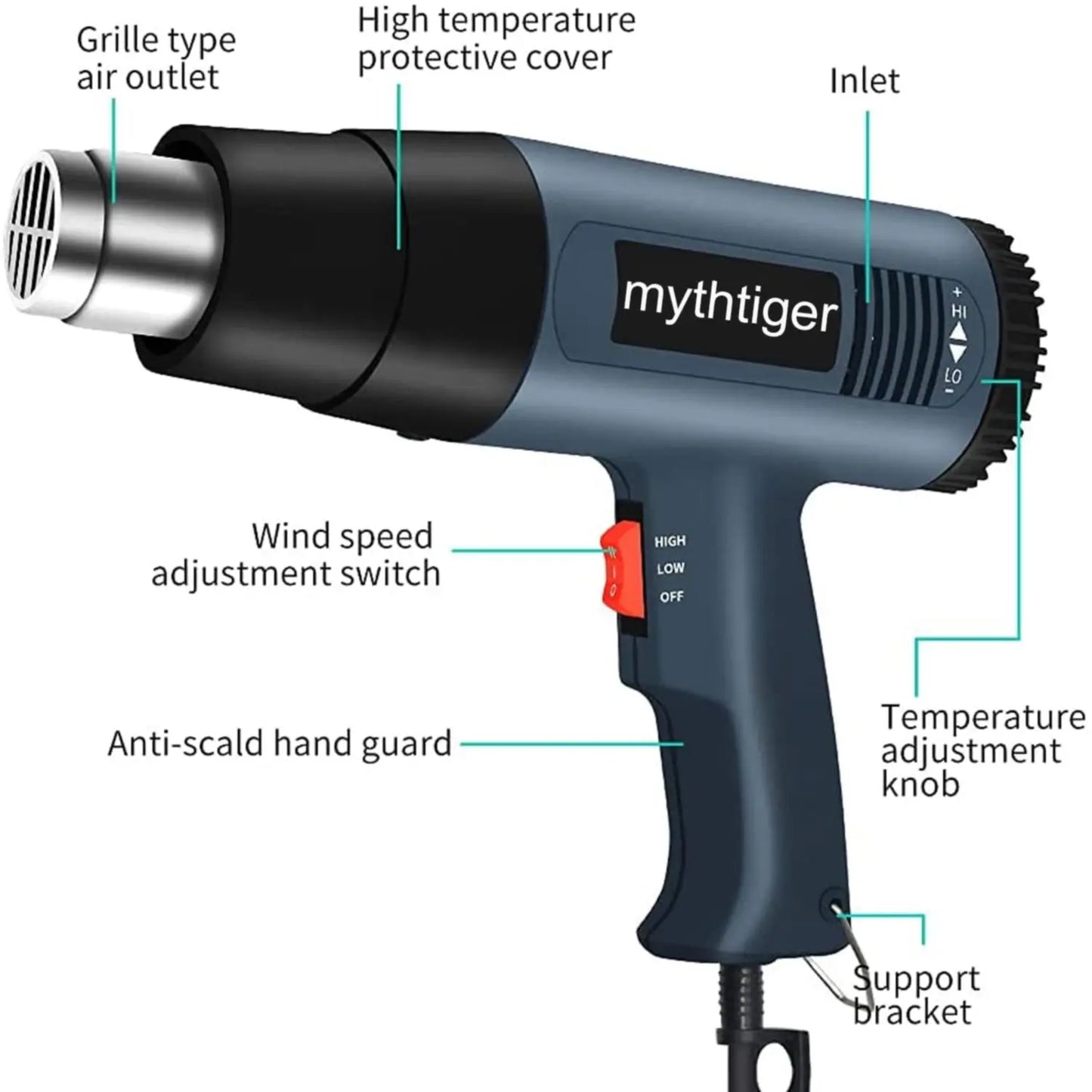 2000W Professional Heat Gun