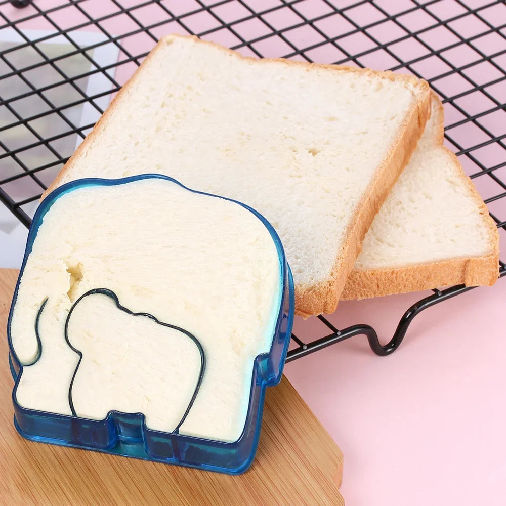 Kids Sandwich Cutter Bread Mold Set