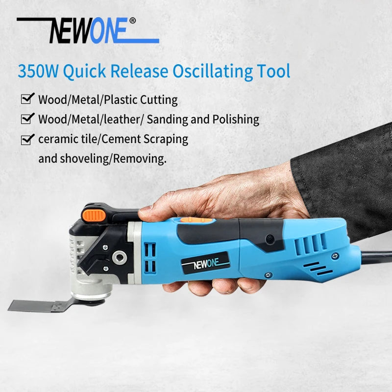 Multifunction Oscillating Power Tool 300W/350W/500W – DIY Electric Trimmer & Saw