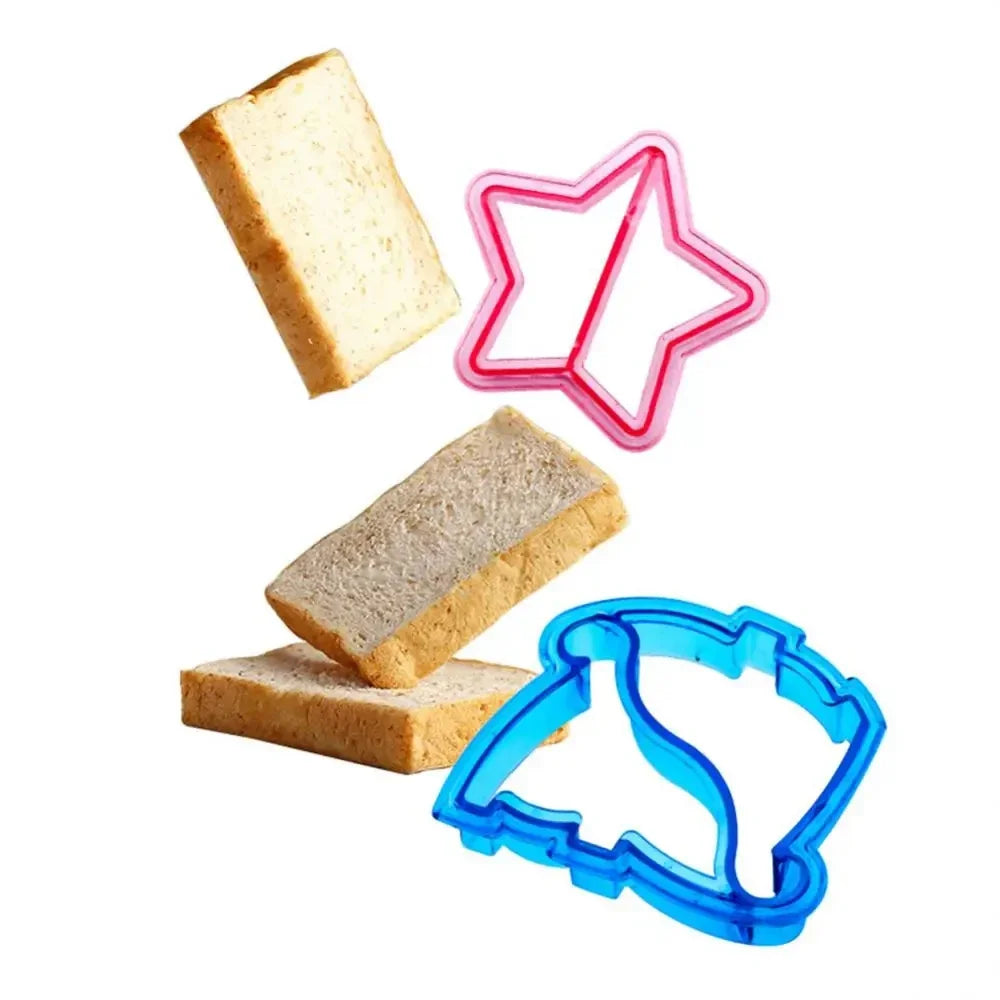 Kids Sandwich Cutter Bread Mold Set